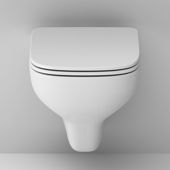 Унитаз подвесной AM.PM X-Joy S C85A1702SC безободковый с сиденьем микролифт, белый-5