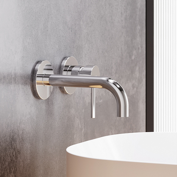 Смеситель для раковины Damixa Scandinavian Pure 360260000 встраиваемый-2