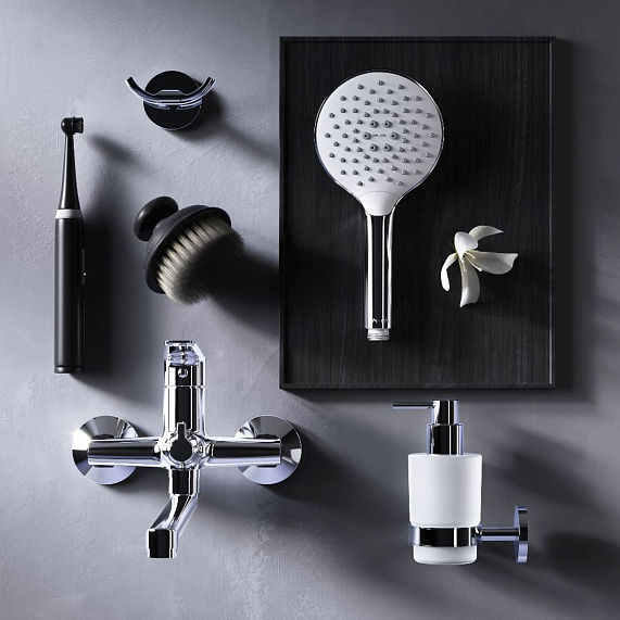 Смеситель для ванны и душа AM.PM Crave F9C90200 длинный излив, хром-2