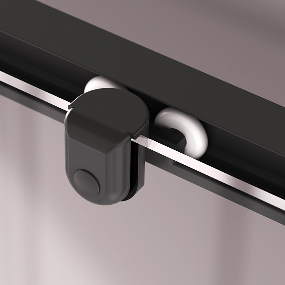 Душевая кабина 120x90 AM.PM Above W9XC-403-12090BT профиль черный матовый, низкий поддон-8