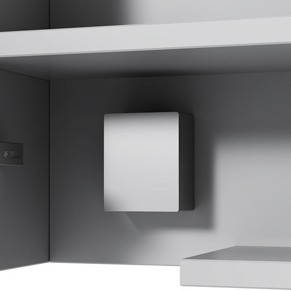 Шкаф с зеркалом 60 AM.PM Spirit 2.0 M70AMCR0601WG белый глянец правый-2