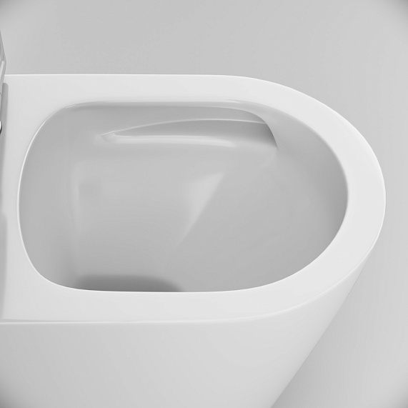 Унитаз подвесной AM.PM X-Joy C851900SC безободковый с сиденьем микролифт, белый-7