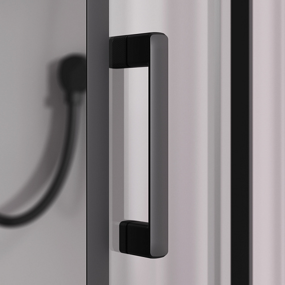 Душевая кабина 120x90 AM.PM Above W9XC-403-12090BT профиль черный матовый, низкий поддон-4