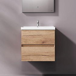 Тумба с раковиной 60 AM.PM Above M9X-FHX0602OF-WCC0600WG подвесная под дерево