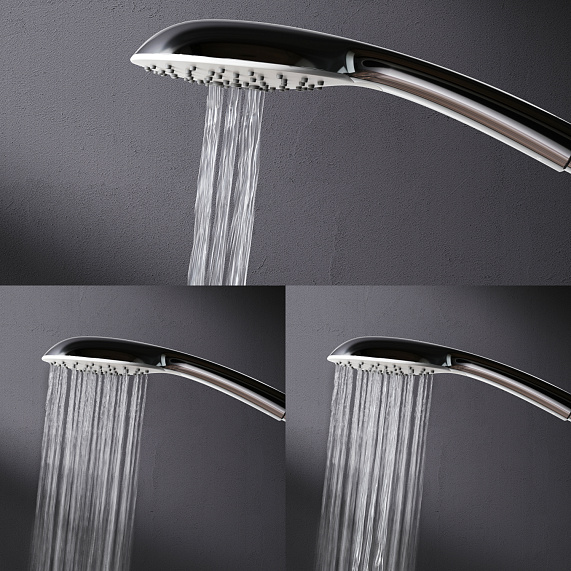 Душевая система AM.PM Spirit 2.0 F0770A510 стойка с тропическим душем, термостатом, смесителем, изливом, хром-6