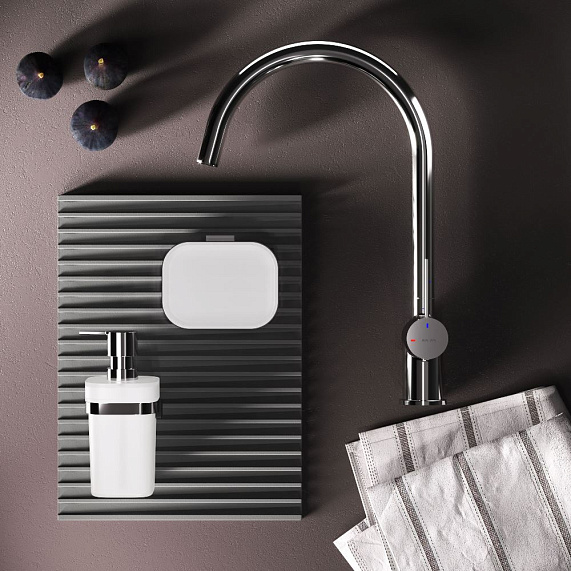 Смеситель для кухни AM.PM Func F8F07000 высокий с С-изливом, хром-5