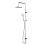 Душевая система AM.PM Gem F0790000 стойка с тропическим душем, хром