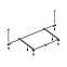 Каркас для ванны 180x80 AM.PM X-Joy W94A-180U80W-R