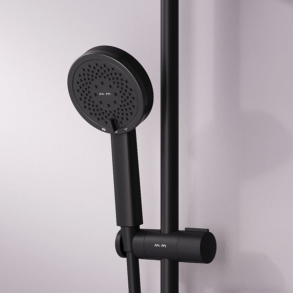 Лейка для душа AM.PM Above F029X022 черная-1