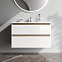 Тумба с раковиной 100 AM.PM X-Joy M85A-FHX1002-WC1002WG подвесная, белый глянец