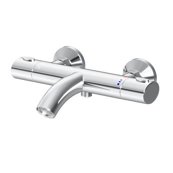 Смеситель для ванны и душа AM.PM Sense F7550064 термостат, хром-8