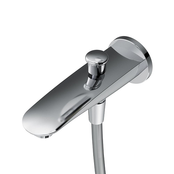 Встраиваемая душевая система AM.PM X-Joy FP85A10020 хром: тропический верхний душ, излив с душевой лейкой-7