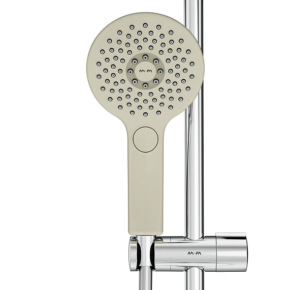 Душевой гарнитур AM.PM Inspire 2.0 F0150A000 штанга, шланг, лейка 3 режима, хром-2