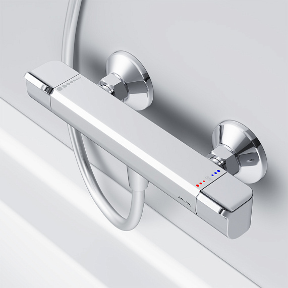 Смеситель для душа AM.PM Flash F9H40000 термостат, хром-1